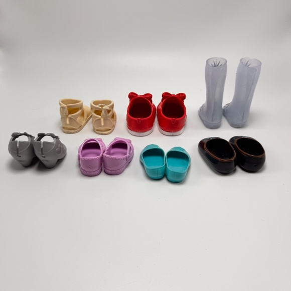 Disney‎ Mixed Doll Shoe & Boot Lot of 7 - Picture 2 of 10